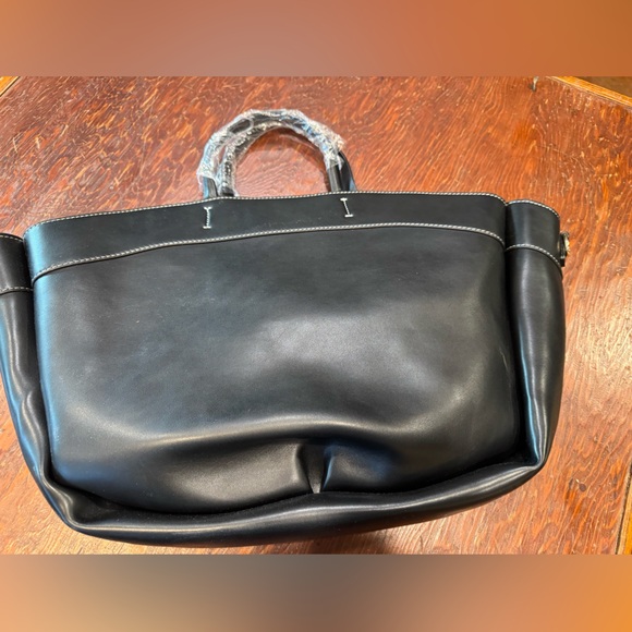 ANTHROPOLOGIE Top Handle Large Tote - Picture 5 of 10